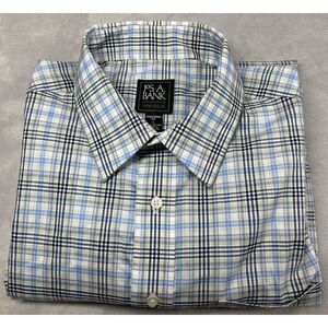 Jos.‎ A Bank Mens Large Travelers Collection Multi Color Button Shirt